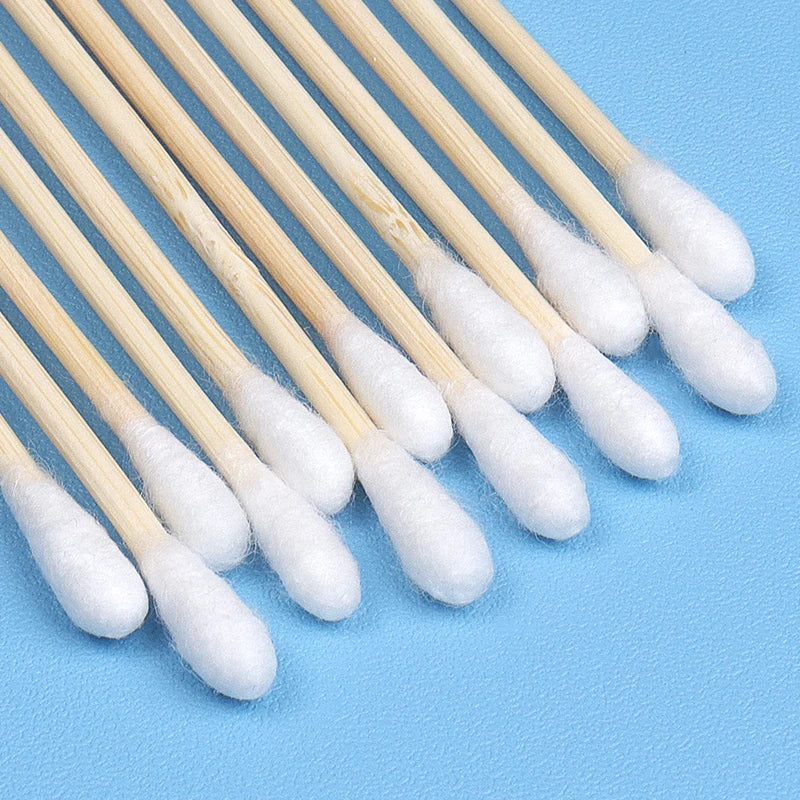 Double Head Wood Cotton Swab