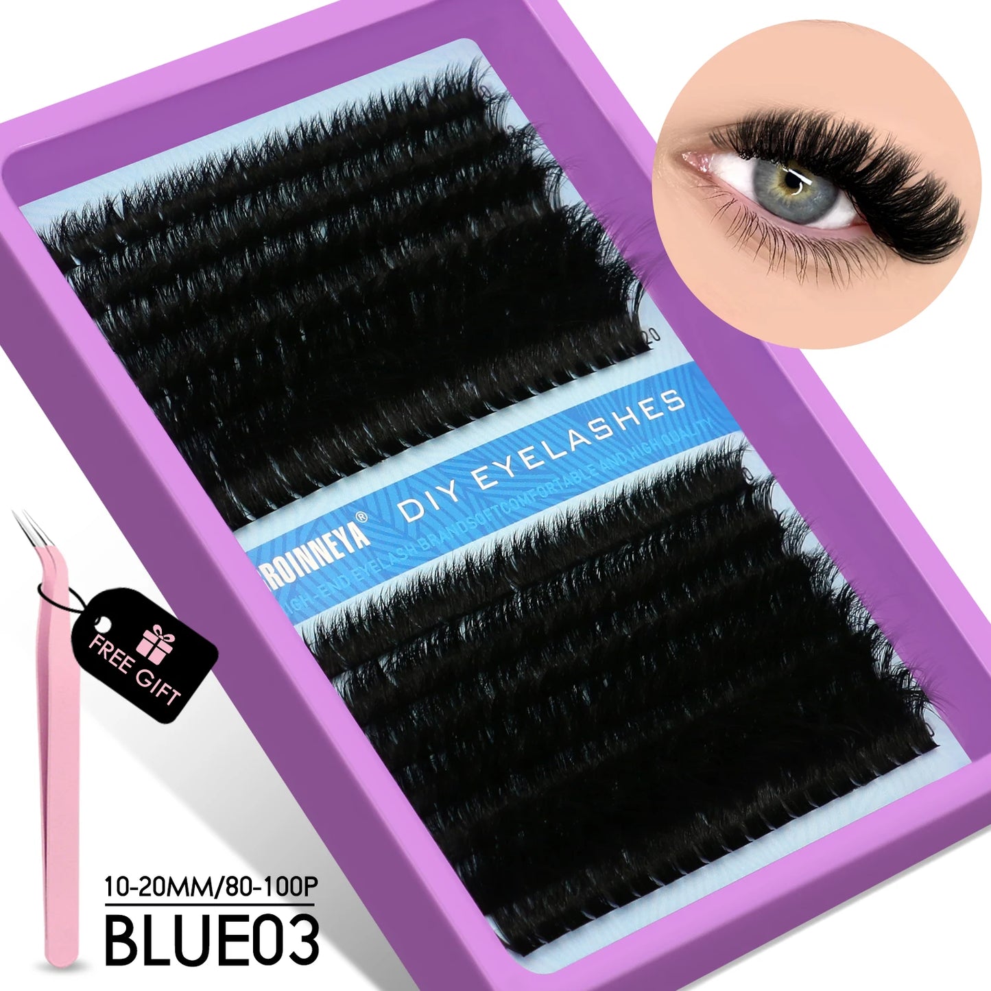 Eyelash Clusters