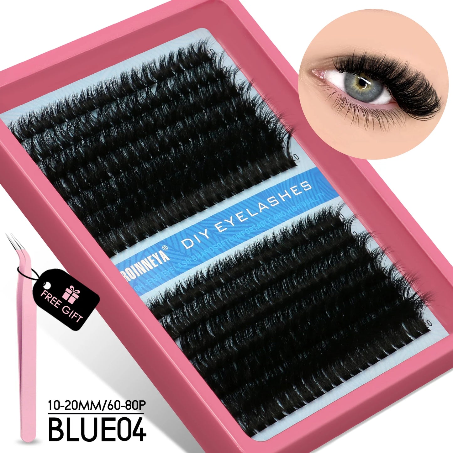 Eyelash Clusters