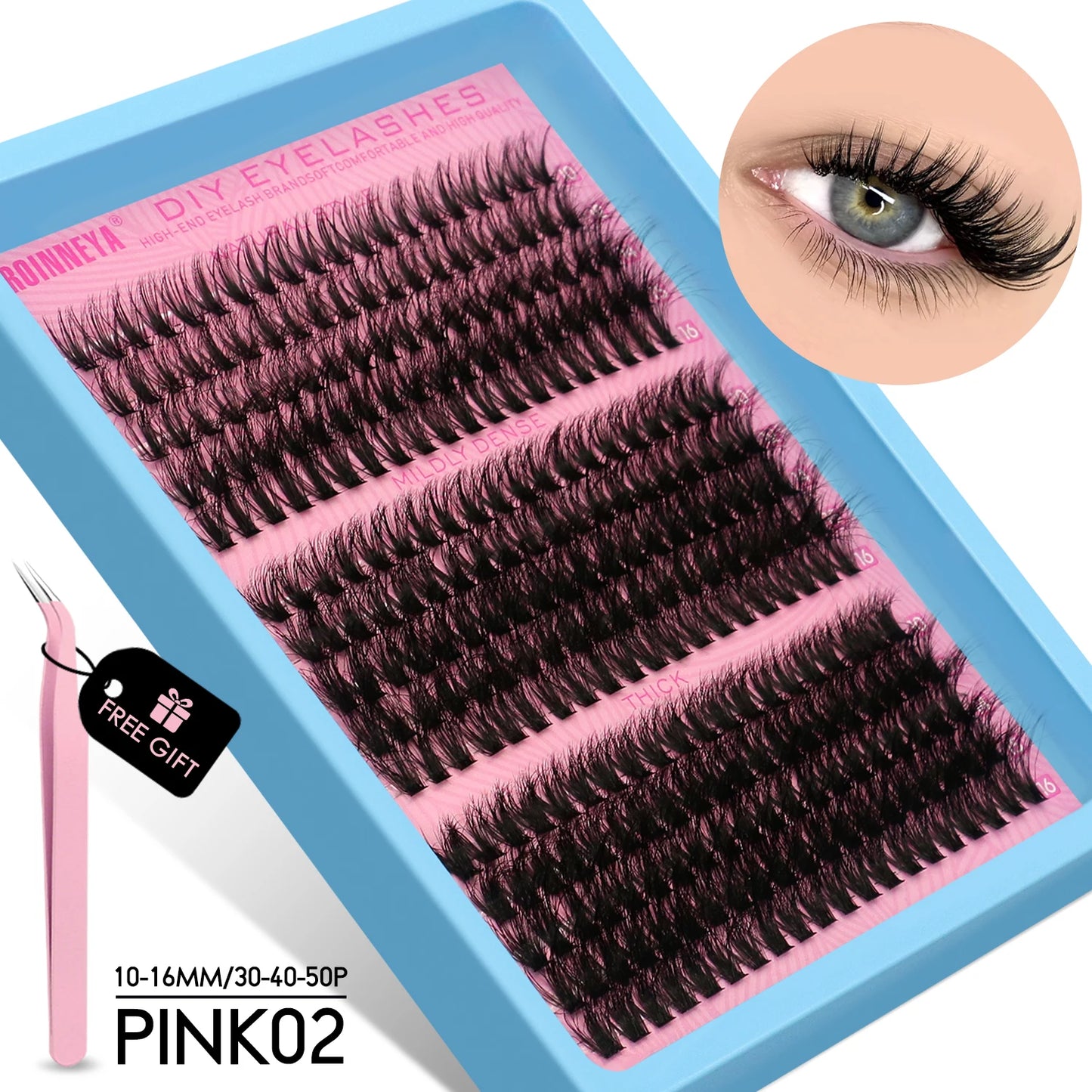 Eyelash Clusters