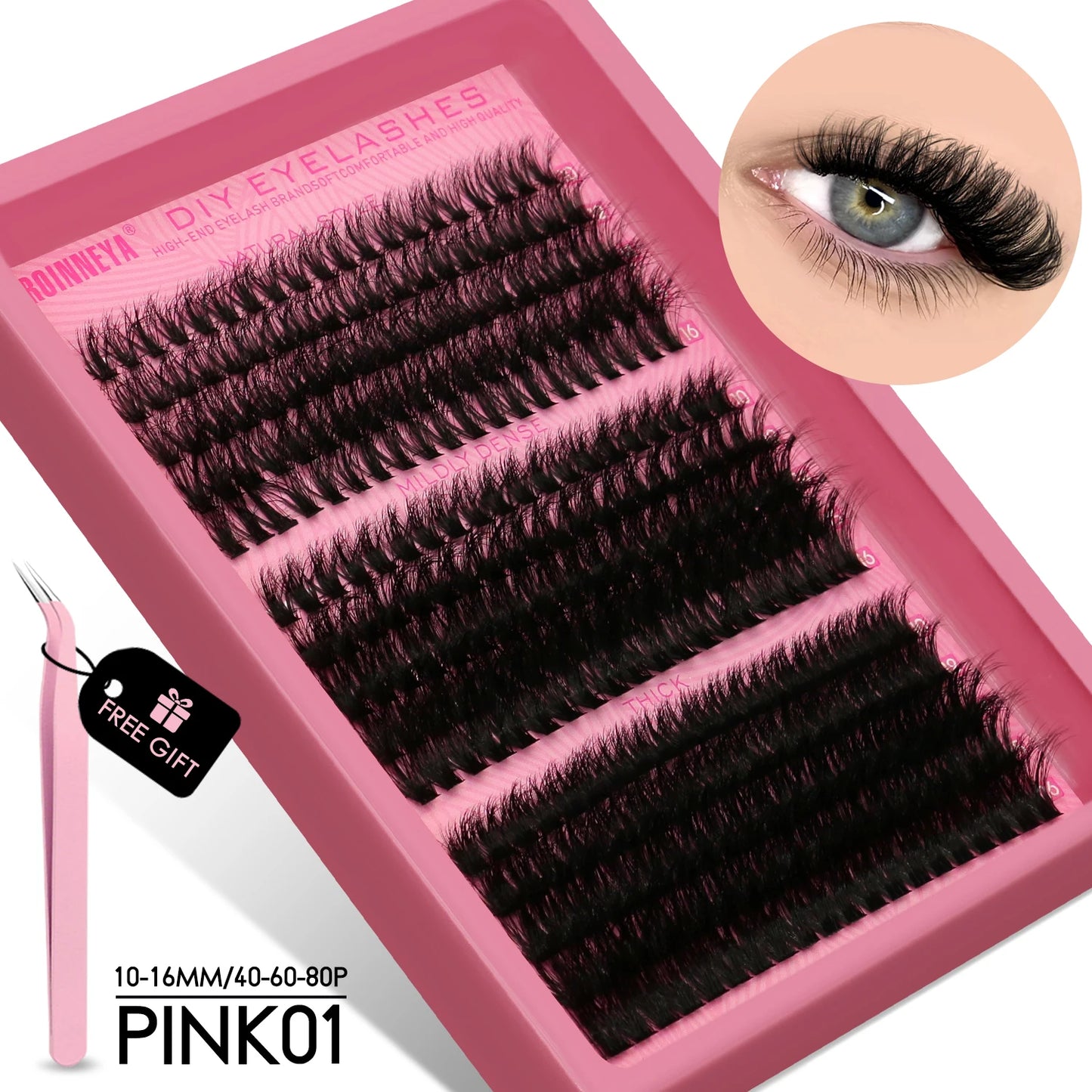 Eyelash Clusters