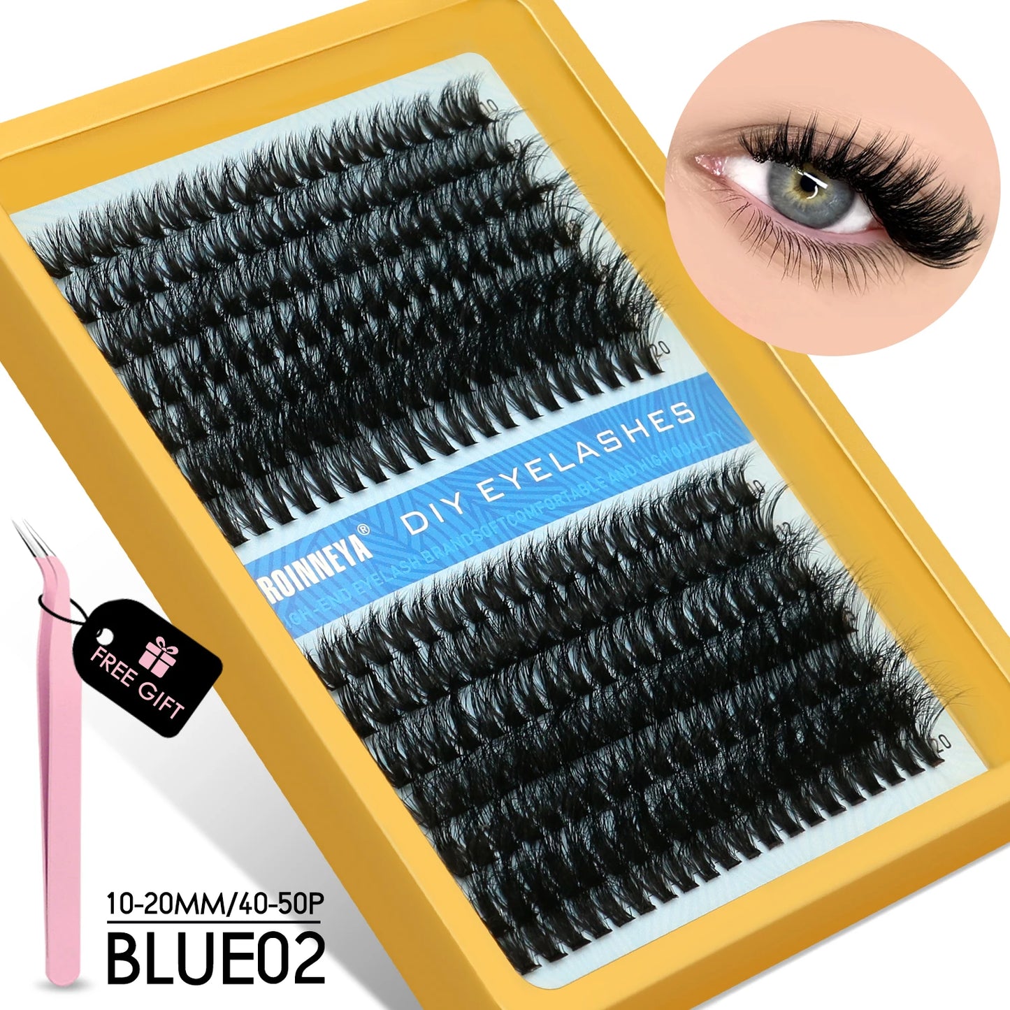 Eyelash Clusters