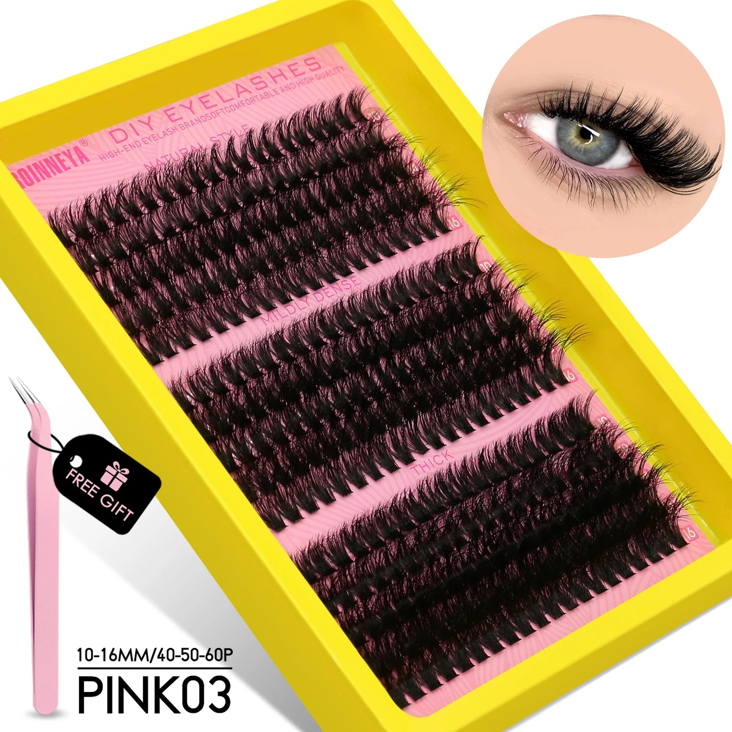 Eyelash Clusters