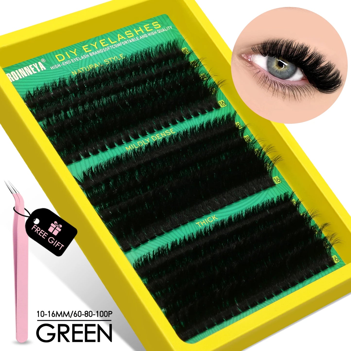 Eyelash Clusters