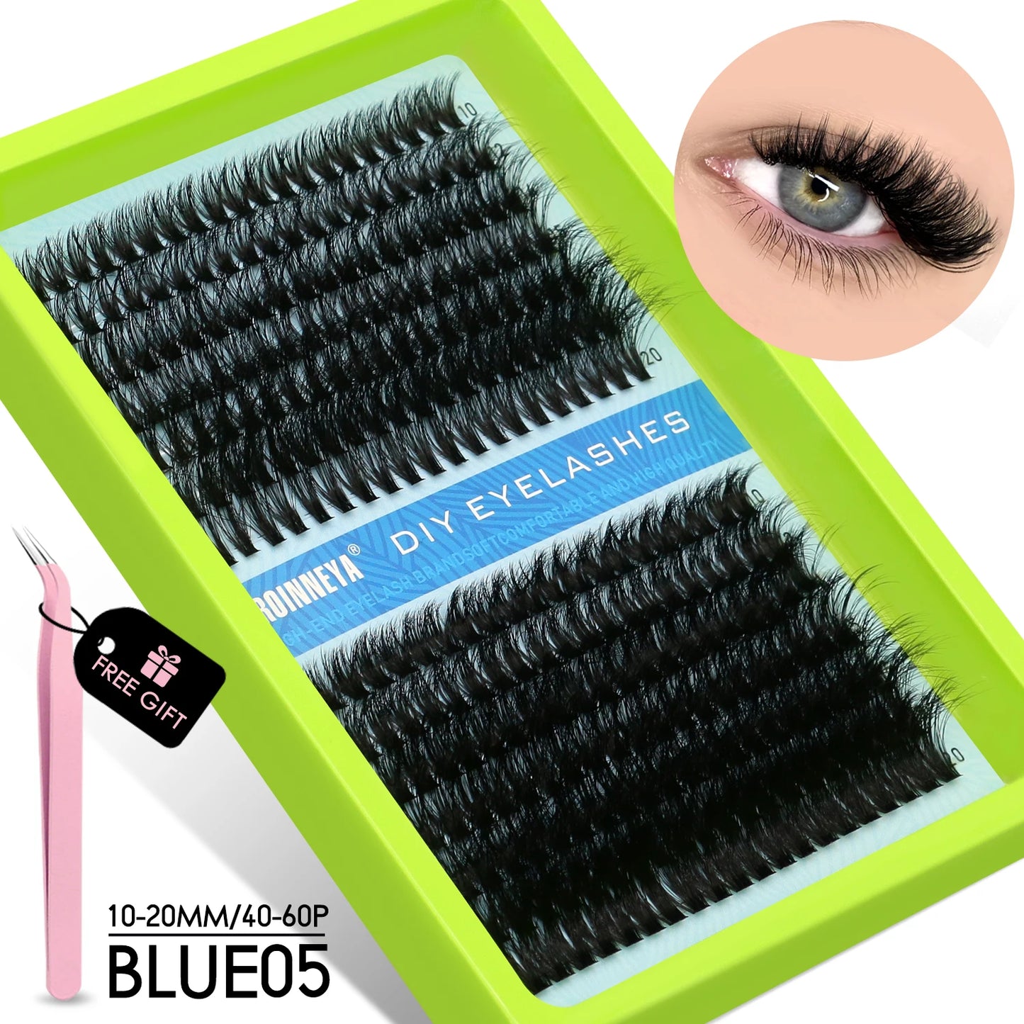 Eyelash Clusters