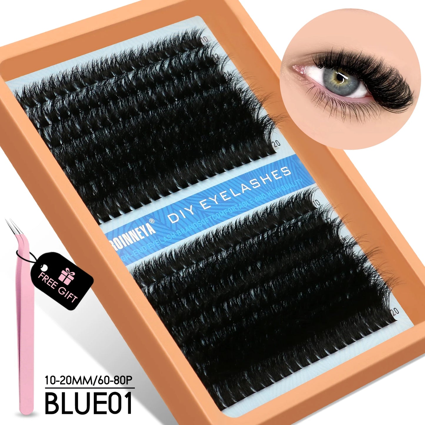 Eyelash Clusters